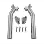 V-Twin Manufacturing Canada - 9-1/2  Chrome Buffalo Riser Set - 26-0586