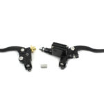 V-Twin Manufacturing Canada - Black Hand Lever Control Kit - 26-1013