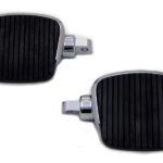 V-Twin Manufacturing Canada - Chrome Mini Driver Footboard Set - 27-0479