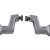 V-Twin Manufacturing Canada - Offset Footpeg Mount Kit Chrome - 27-0617