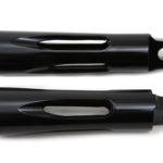 V-Twin Manufacturing Canada - Black Deep Groove Style Footpeg Set - 27-1067