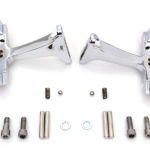 V-Twin Manufacturing Canada - Chrome Passenger Footboard Mount Kit - 27-1129