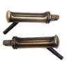 V-Twin Manufacturing Canada - Brass Rider Footpeg Set - 27-1276