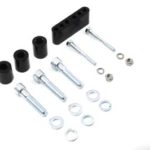 V-Twin Manufacturing Canada - Driver Footboard Extender Kit Black - 27-1527
