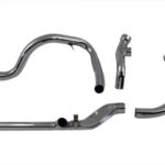 V-Twin Manufacturing Canada - Replica Dual Crossover Chrome Exhaust System - 29-1188