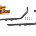 V-Twin Manufacturing Canada - Wyatt Gatling Exhaust Drag Pipe Set Slash Cut - 30-0069