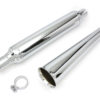 V-Twin Manufacturing Canada - Chrome Muffler With Megaphone Tip - 30-0441 - Image 2