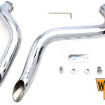 V-Twin Manufacturing Canada - Wyatt Gatling Down Draft Exhaust Header Set - 30-0460