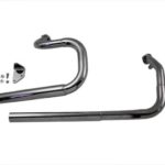V-Twin Manufacturing Canada - Exhaust Drag Pipe Set Straight Cut - 30-0477