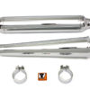 V-Twin Manufacturing Canada - Chrome Muffler with Megaphone Tip - 30-0584
