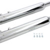 V-Twin Manufacturing Canada - Wyatt Gatling Slash End Cap Muffler Set - 30-0600 - Image 2