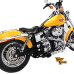 V-Twin Manufacturing Canada - Chrome Wyatt Gatling 2 into 1 Exhaust Pipe Header Kit - 30-0768