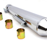 V-Twin Manufacturing Canada - 17  Megaphone Slip on Muffler - 30-0804