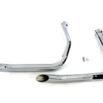 V-Twin Manufacturing Canada - Exhaust Goose Drag Pipe Set with Slash Cut Ends - 30-3128