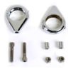 V-Twin Manufacturing Canada - Chrome Turn Signal Clamp Kit 39mm Forks - 31-0084