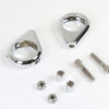 V-Twin Manufacturing Canada - Chrome Turn Signal Clamp Kit 41mm Forks - 31-0088 - Image 2