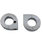 V-Twin Manufacturing Canada - Chrome Universal Mount Clamp Set 1 - 31-0695