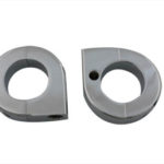 V-Twin Manufacturing Canada - Chrome Universal Mount Clamp Set 1-1/8 - 31-0696