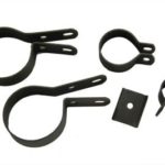V-Twin Manufacturing Canada - Black Exhaust Clamp Kit - 31-2128