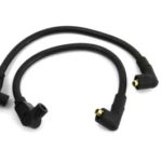 V-Twin Manufacturing Canada - Sumax Black 10.4mm Spark Plug Wire Set - 32-0035