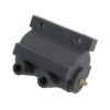 V-Twin Manufacturing Canada - Volt Tech Black 12 Volt Dual Fire Coil - 32-0129