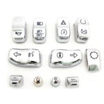 V-Twin Manufacturing Canada - Chrome Switch Cover Set - 32-1242