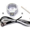 V-Twin Manufacturing Canada - Chrome Single Handlebar Button Switch Kit - 32-1544