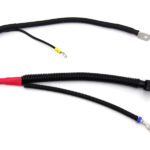 V-Twin Manufacturing Canada - M8 Exteme Duty Battery Cable Set 11-1/8  and 13-1/4 - 32-2019