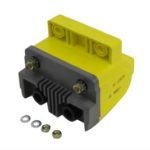 V-Twin Manufacturing Canada - Yellow Super Coil for Points Ignition - 32-7771