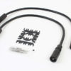 V-Twin Manufacturing Canada - Accel 8mm S/S Spiral Core Ignition Wire Set Black - 32-9182 - Image 2