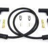 V-Twin Manufacturing Canada - Accel Black 8.8mm Spark Plug Wire Kit - 32-9250