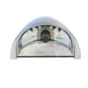 V-Twin Manufacturing Canada - 5-3/4  Half Moon Headlamp Chrome Billet - 33-0050
