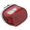 V-Twin Manufacturing Canada - Stock Type Chrome Tail Lamp - 33-0301 - Image 2