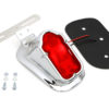 V-Twin Manufacturing Canada - Chrome Tombstone Style Tail Lamp Assembly - 33-0305
