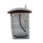 V-Twin Manufacturing Canada - Chrome Slice LED Tail Lamp License Plate Assembly - 33-0360