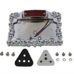 V-Twin Manufacturing Canada - Chrome Fender LED Skull Style Tail Lamp - 33-0385