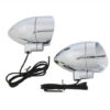 V-Twin Manufacturing Canada - Torpedo Marker Lamp Set with 35 Watt Bulb - 33-0618