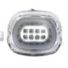 V-Twin Manufacturing Canada - Lay Down LED Tail Lamp Clear - 33-0831