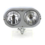 V-Twin Manufacturing Canada - Dual Headlamp with 4  Twin Bulbs - 33-1134
