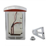 V-Twin Manufacturing Canada - Vertical Tail Lamp Kit with Accent Light - 33-1135