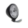 V-Twin Manufacturing Canada - Black 5-3/4  Round Faceted Headlamp Assembly - 33-1297 - Image 2