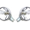V-Twin Manufacturing Canada - Replica Chrome Guide Spotlamp Set 6 Volt - 33-1520
