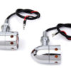 V-Twin Manufacturing Canada - Chrome Bullet Marker Lamp Set - 33-1533