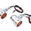 V-Twin Manufacturing Canada - Chrome Bullet Marker Lamp Set - 33-1533 - Image 2