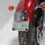 V-Twin Manufacturing Canada - Lay Down Tail Lamp Assembly Smoked LED - 33-1606