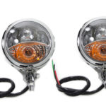 V-Twin Manufacturing Canada - Chrome Spotlamp Assembly Set - 33-1735