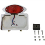 V-Twin Manufacturing Canada - Oval Style Tail Lamp Assembly LED - 33-1905