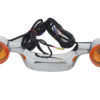 V-Twin Manufacturing Canada - Chrome Rear Turn Signal Bar with Lamp - 33-3035