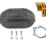 V-Twin Manufacturing Canada - Wyatt Gatling Chrome Turbo Air Cleaner - 34-0040