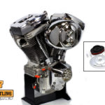 V-Twin Manufacturing Canada - Wyatt Gatling Air Cleaner Kit - 34-0062